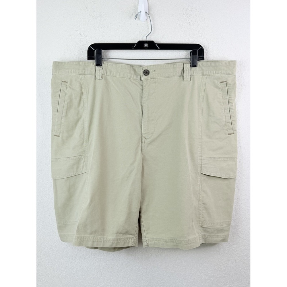 Tommy Bahama Mens Cargo Shorts Sz 42 Khaki Beige Stretch Outdoor Dadcore Coastal